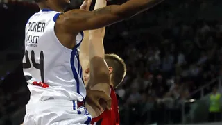 El Real Madrid alcanza el liderato a costa de un CAI luchador