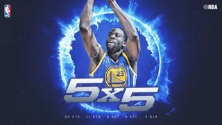 Draymond Green, 5×5 para la posteridad; Garnett, histórico máximo reboteador defensivo