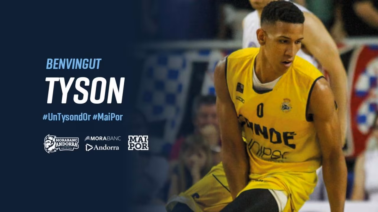 Un MVP de LEB Oro para MoraBanc Andorra: Tyson Pérez