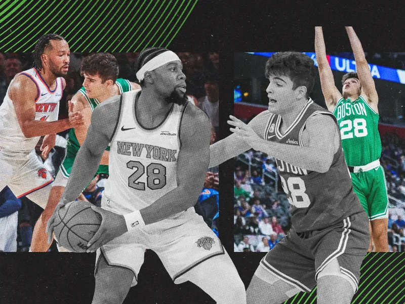 La tremenda lección que Hugo González dio a Brunson y Cunningham en su estreno con Celtics