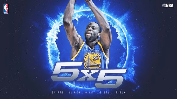 Draymond Green, 5×5 para la posteridad; Garnett, histórico máximo reboteador defensivo