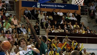 Ricky Rubio, 207 centímetros de oposición en el perímetro