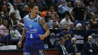 AJ Slaughter y su partido de MVP en Valencia: “Es un pabellón para tiradores”