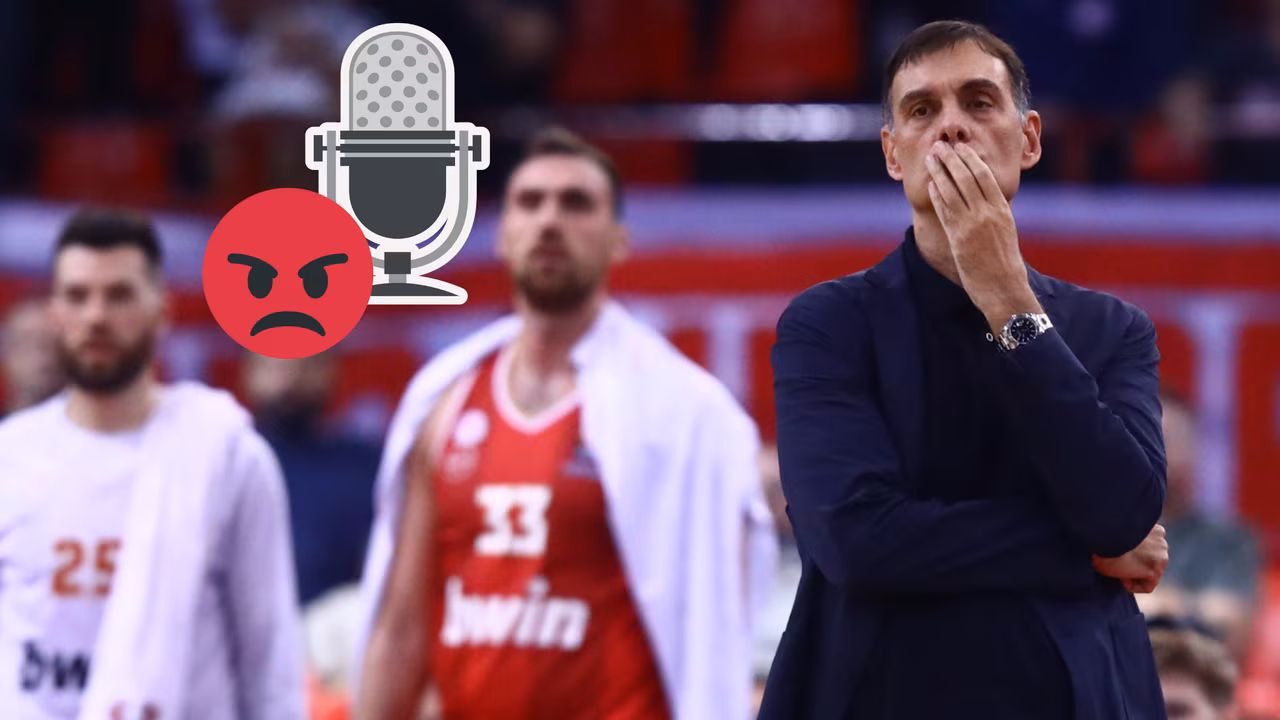 Bartzokas también lo paga con la prensa: “¿Una pregunta de aficionado o de periodista?