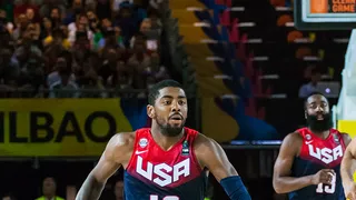 La noche de Kyrie: 55 puntos, 11 triples y la canasta ganadora