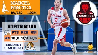Scouting SB: Marcel Ponitka, poderío físico para el “backcourt” zaragozano