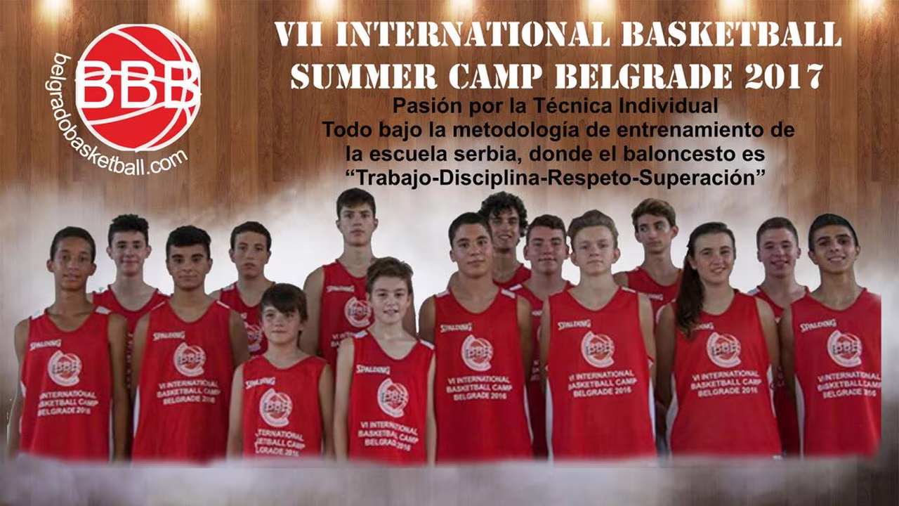 International Summer Camp de Belgrado, bajo metodología de trabajo de la escuela serbia