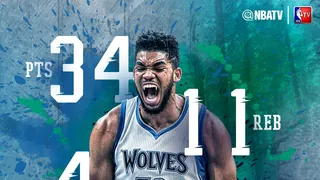 Towns y Davis, los pivots del futuro, brillan en la noche NBA