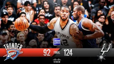 Unos Spurs de récord se quedan sin rival con sólo 12 minutos de juego
