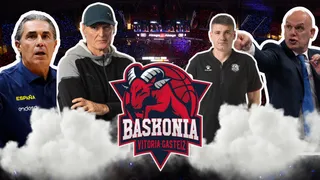 ⁠Todos los entrenadores del Baskonia de baloncesto