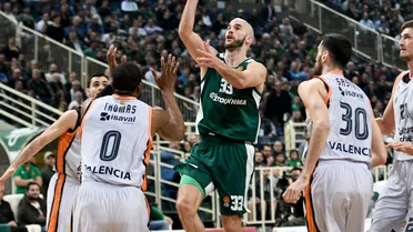 Calathes lidera la victoria de Panathinaikos ante Valencia Basket (75-56)