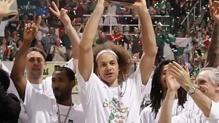 Lega (final): Montepaschi Siena consigue su sexto título de liga consecutivo (4-1); su nueva víctima, el Olimpia Milano de Sergio Scariolo