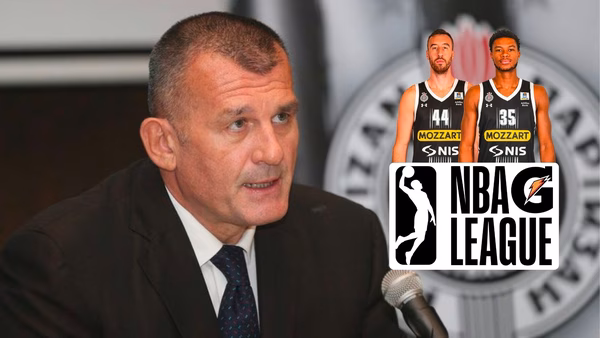 El GM de Partizan no entiende a los jugadores de G-League y critica los contratos duales