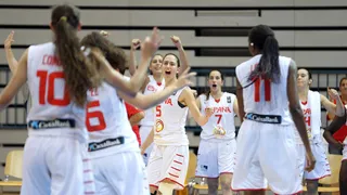 #U18F Cuartos: España acaba pidiendo la hora ante Bélgica (59-53); Italia en semis