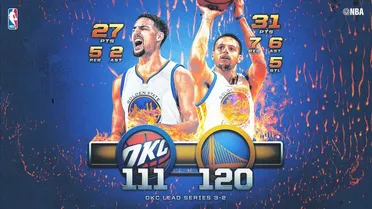 Golden State salva el primer ‘match ball’; 3-2