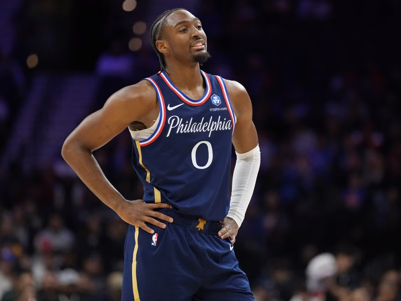 Tyrese Maxey consolida su lugar en la historia de los Sixers