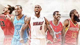 Paul, Harden, Durant, LeBron y Noah: El mejor quinteto de la temporada