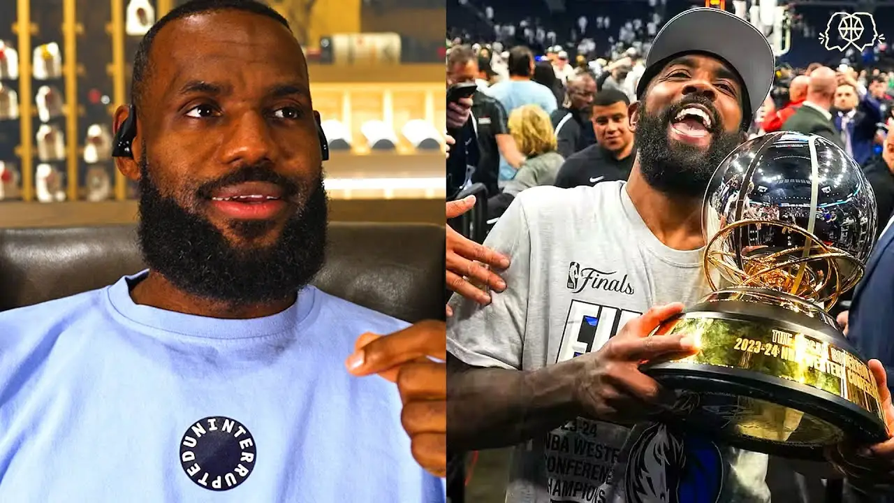 “Hizo la jugada más ridícula que vi en mi vida”: el enfático elogio de LeBron a Irving