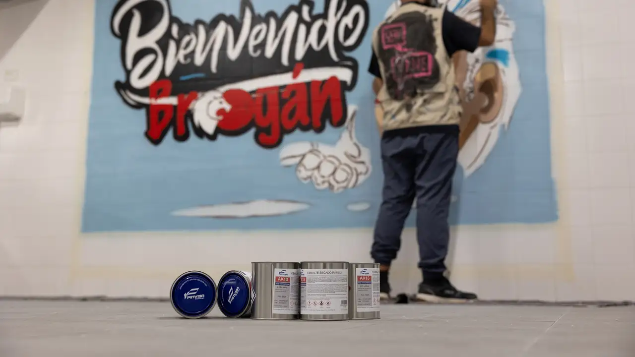 Así recibe Zunder Palencia a sus rivales: con obras de arte