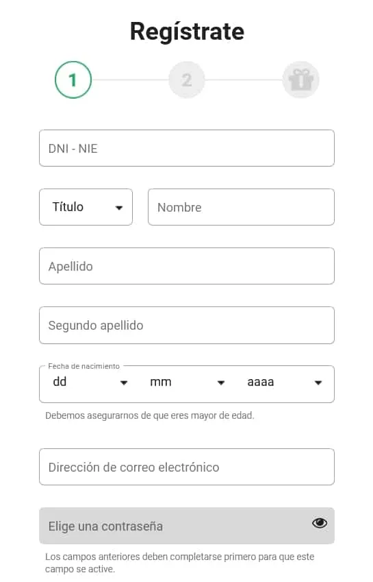 leovegas bono bienvenida - registro