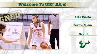 Alba Prieto jugará la próxima temporada en University of South Florida