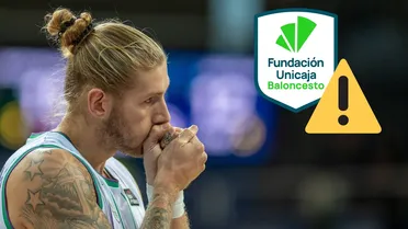 Preocupación en Unicaja por Osetkowski antes de la BCL. ¡Podría no acabar la temporada!