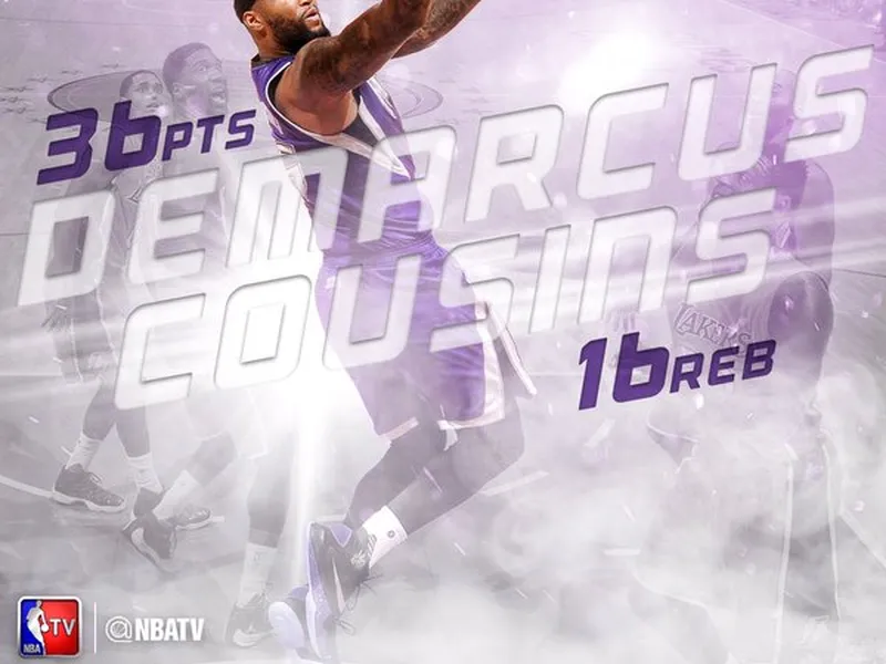Cousins asola el Staples y Kings, en zona playoffs; Drummond, ¡23 tiros libres fallados!