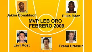 LEB Oro: Solobasket presenta a los MVP del mes de febrero