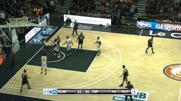 Increíble final en el Chalon-Limoges. ¡10 puntos en 27 seg. y buzzer beater! (VÍDEO)