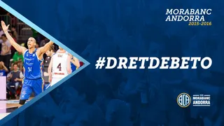 Betinho Gomes renueva y seguirá jugando con Morabanc Andorra