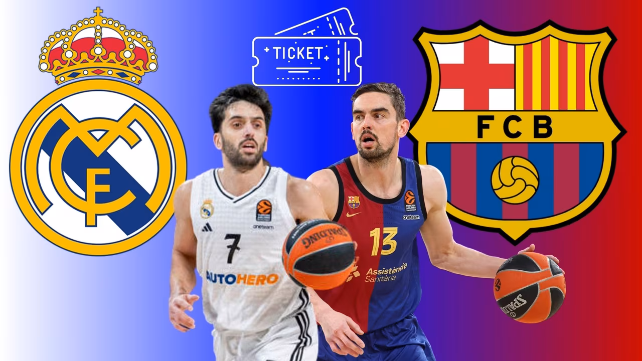 Entradas Real Madrid vs Barça Basket Euroliga de baloncesto: precio y dónde comprarlas