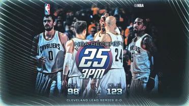 Los Cavs humillan a los Hawks y establecen el nuevo récord de triples