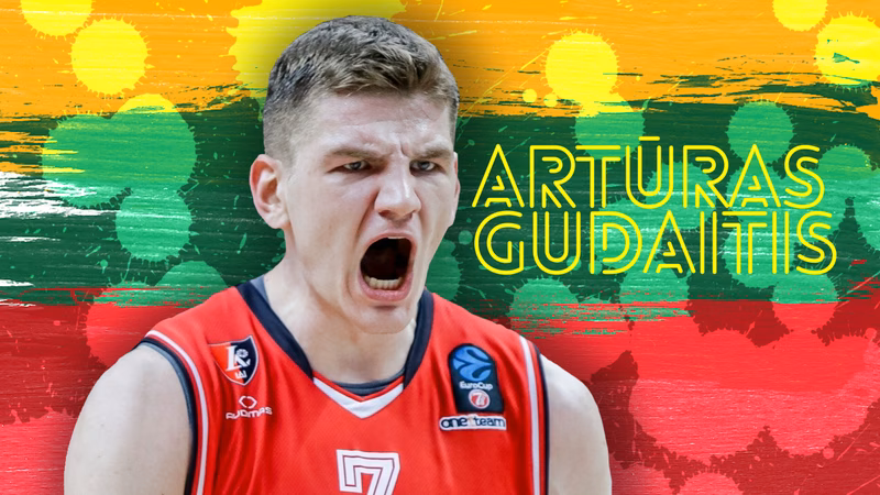 Descubre a Artūras Gudaitis, uno de los pivots con mayor potencial del mercado