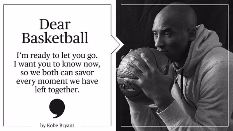 Kobe Bryant anuncia su retirada a final de temporada