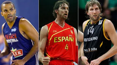 Tony Parker, Dirk Nowitzki, Pau Gasol y los máximos anotadores del Eurobasket