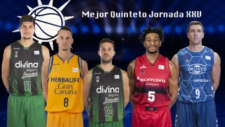 Mejor quinteto Solobasket Jornada XXV Liga Endesa 18/19