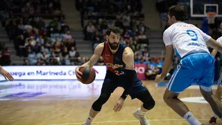 Marcelinho Huertas lidera un 17 a 2 para acabar con un buen Monbus Obradoiro (74-81)