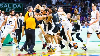 Pelea Real Madrid – Partizan: las posibles sanciones de la Euroliga