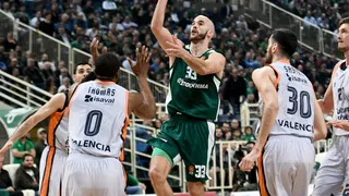 Calathes lidera la victoria de Panathinaikos ante Valencia Basket (75-56)