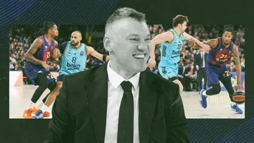 Jasikevicius se lleva al que fuera la estrella del Bar&ccedil;a Basket