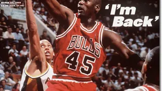 20 años del “I am back”: Michael Jordan vuelve a las canchas con el número “45”