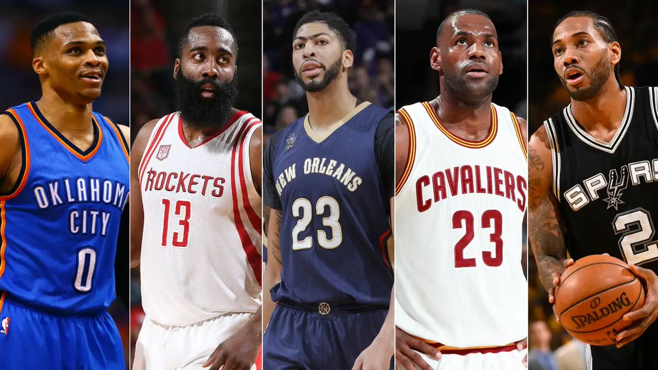 Westbrook y Harden lideran el Mejor Quinteto 2016/17 en la NBA