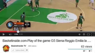 VÍDEO: Tomas Ress (Siena) protagoniza uno de los mates del año en Europa