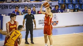 Europeo U16M (J1): España sufre para estrenarse con victoria (57-61)