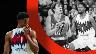 Convertido en un jugador clave en la defensa de Baskonia y este dato brillante lo refleja