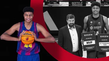 ¡Imparable! El junior del Barça Basket vuela hacia la Final Four a ritmo de este ala-pívot estrella