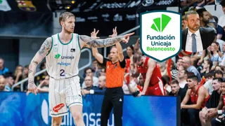 Primera canasta de Balcerowski con Unicaja y con dedicatoria especial: “Él me animó”