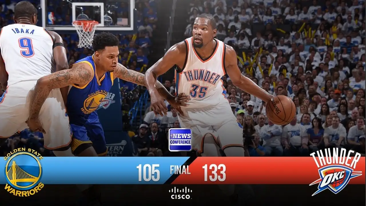 Los Thunder van muy enserio. Westbrook y Durant ponen el 2-1 en la serie