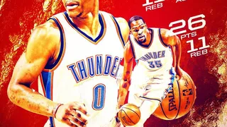 Oklahoma, a una victoria de la historia; Westbrook pone el 3-1