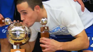 El fichaje de Óscar González, doble campeón de Liga y Copa, completa una terna de bases de lujo para el CB Murcia